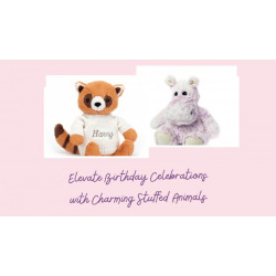 Elevate Birthday Celebrations with Charming Stuffed Animals